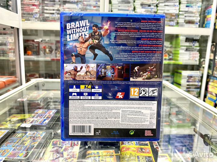 WWE Battleground игра для Ps 4 Новый