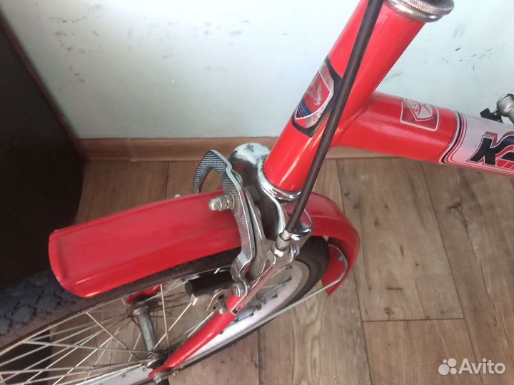 Велосипед кама СССР с багажником, тормозом, 2 шт