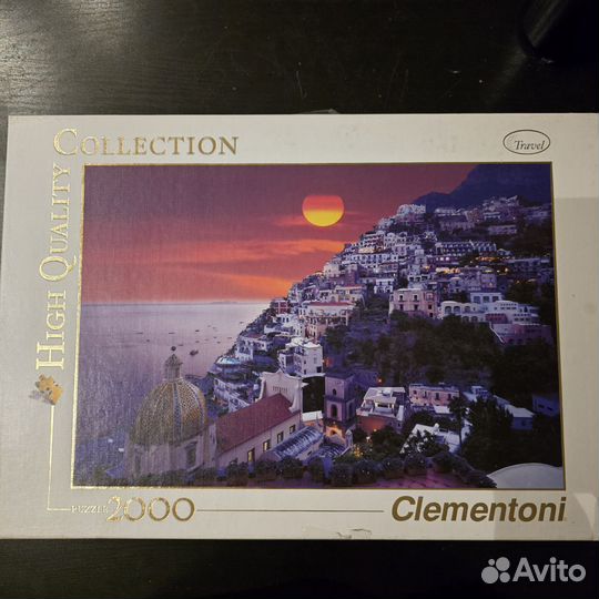 Пазл 2000 элементов clementoni