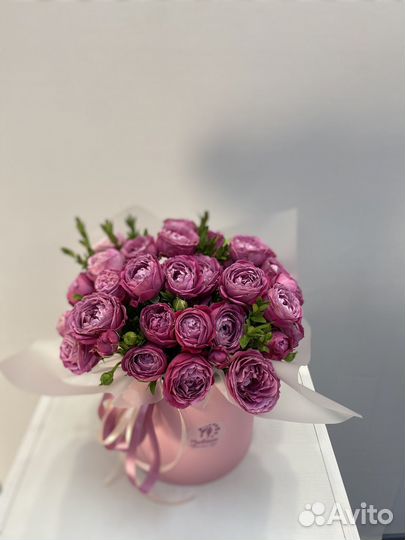 Цветы в коробке