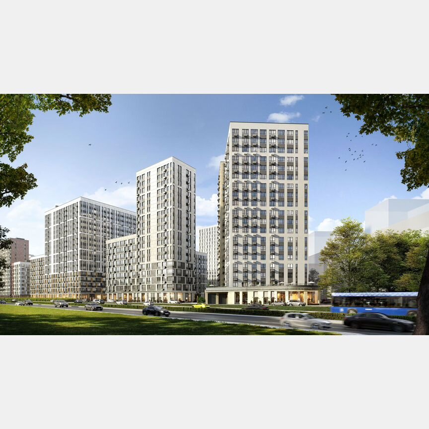 1-к. квартира, 36,7 м², 6/18 эт.