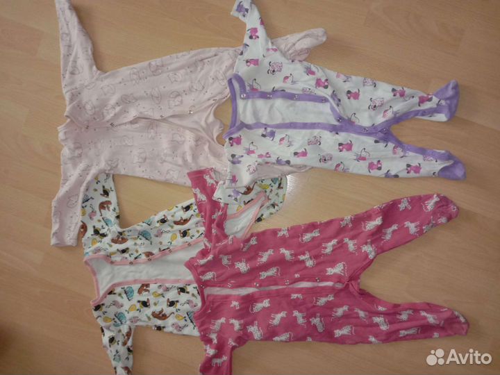 Next и другие. Детские вещи пакетом для девочек