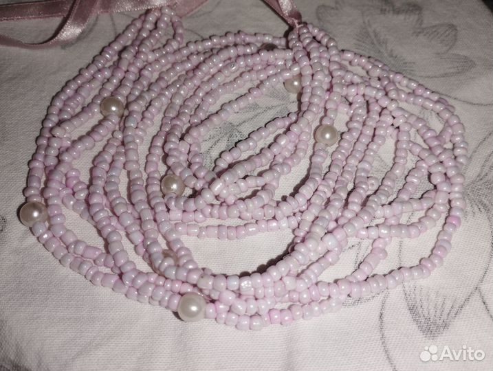 Пояс из бисера