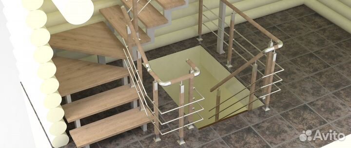 Проектирование лестниц чертежи и 3D проекты