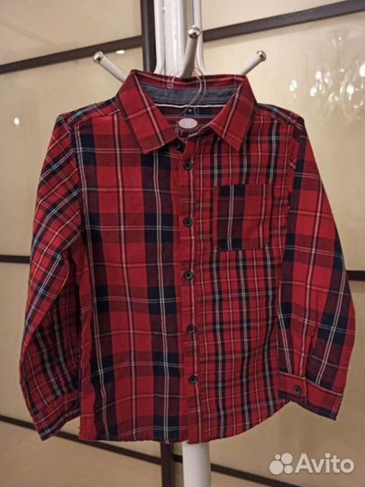 Рубашка на мальчика 92