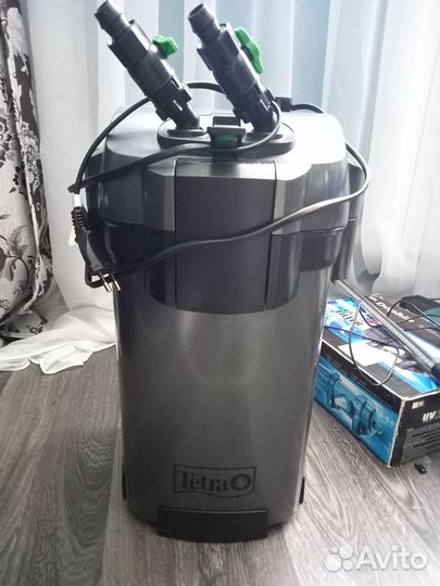 Аквариум с тумбой и полным наполнением