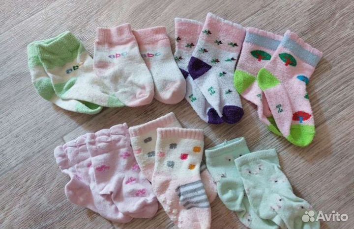 Колготки 80-86/Носки детские шерстяные/пинетки