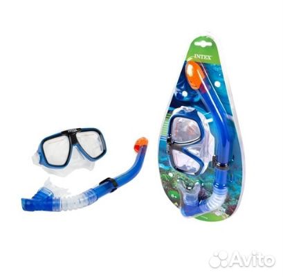 Набор для плавания маска с трубкой Intex 55948