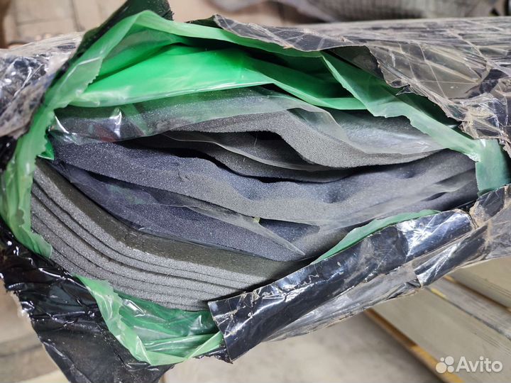 Шумоизоляция волна блок шот