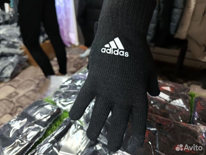 Перчатки adidas зимние