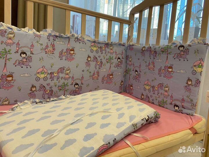 Бортики в кроватку