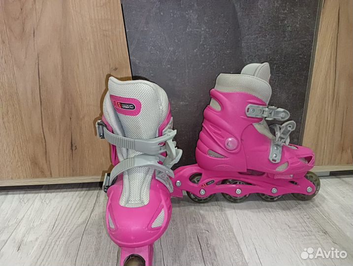 Роликовые коньки детские раздвижные