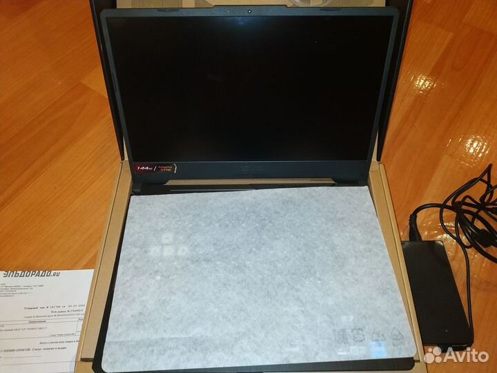 Ноутбук игровой asus TUF Gaming F15 FX506HC 3050