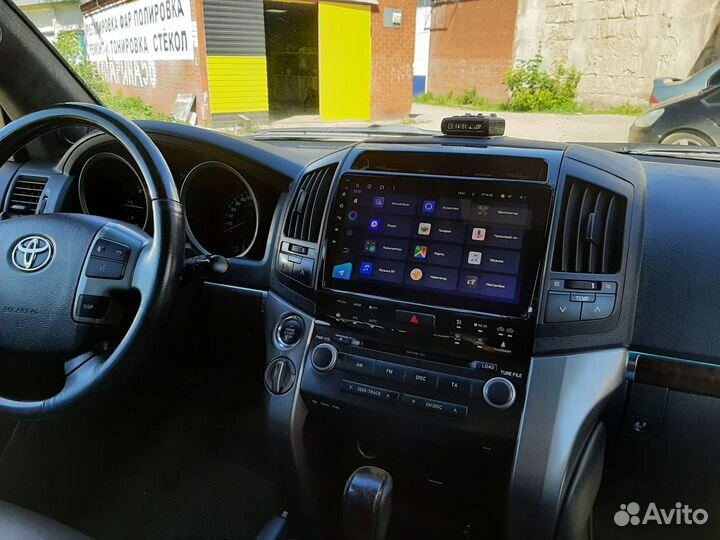 Android магнитола Toyota LC200 07-15 H, есть Teyes