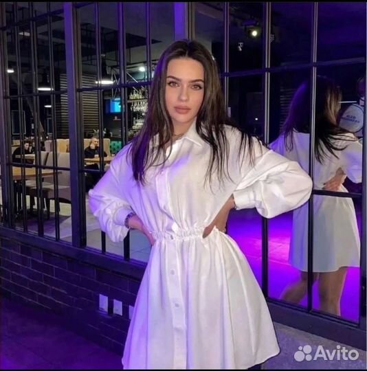 Платье рубашка