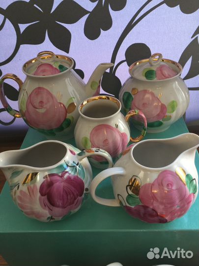 Набор к сервизам лфз, Дулёво, Пролетариц,Полонное