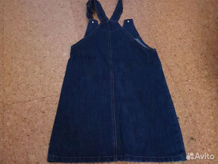 Джинсовый сарафан для девочки