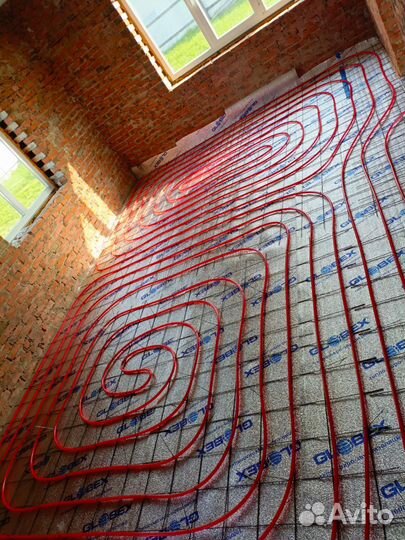 Водяной теплый пол под ключ