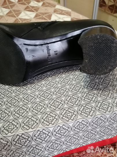 Ботильоны, натуральная кожа, 40-41 размер