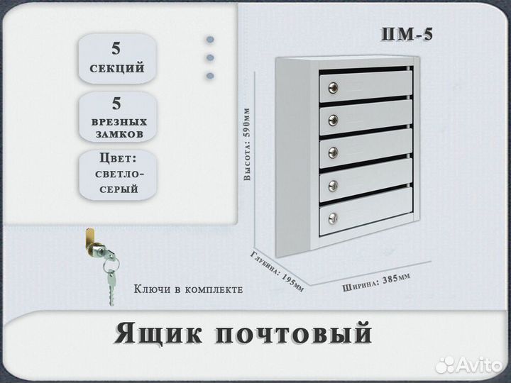 Ящик почтовый