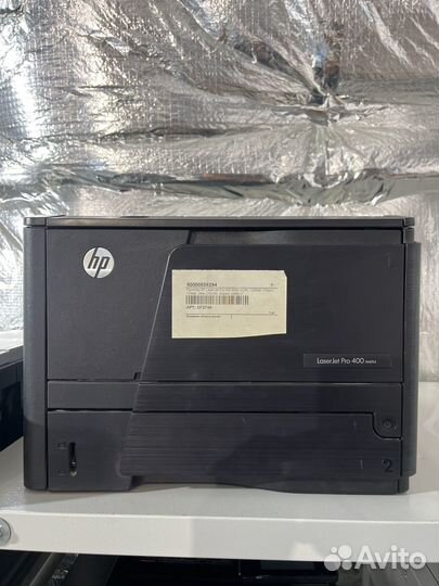Принтер лазерный hp laserjet pro 400 m401dn