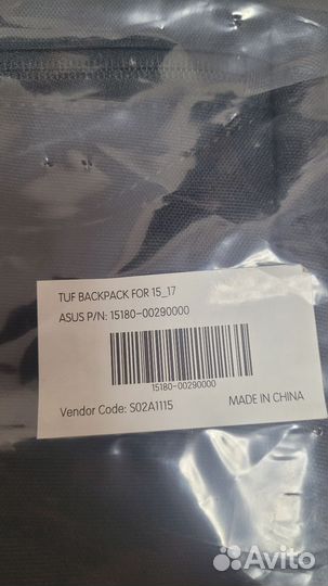 Портфель для ноутбука 17.3 asus TUF оригинал