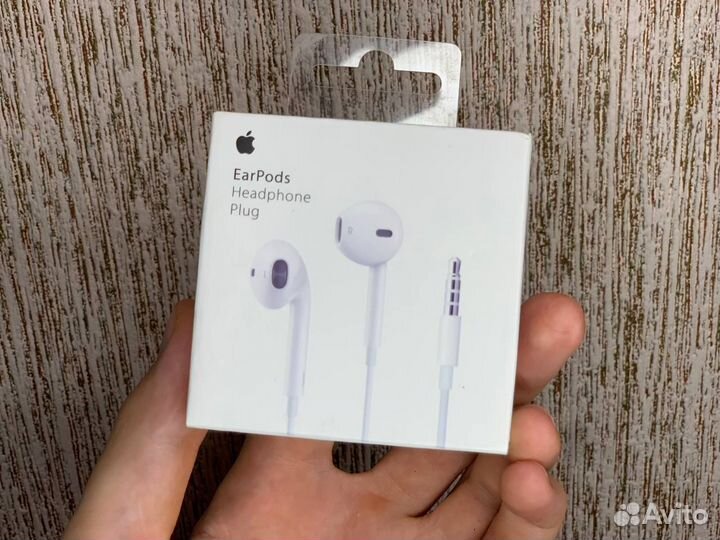 Наушники Apple earpods 3.5 мм