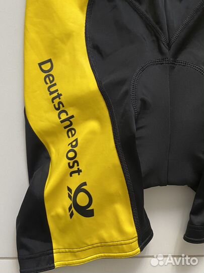 Велокомбинезон Европа велотрусы с лямками