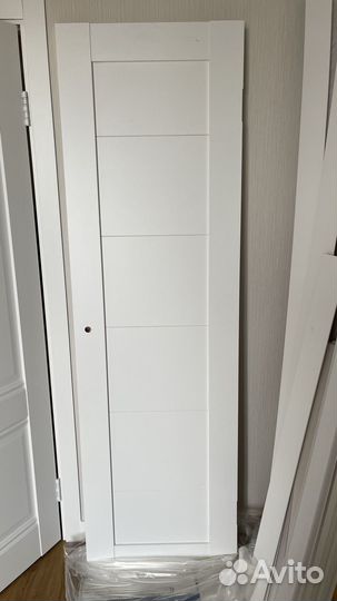 Дверь межкомнатная 600мм с зеркалом