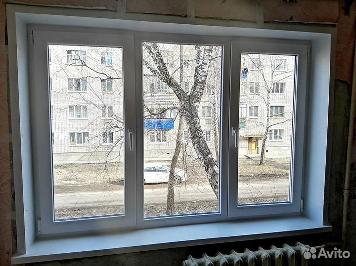 Пластиковые окна с установкой