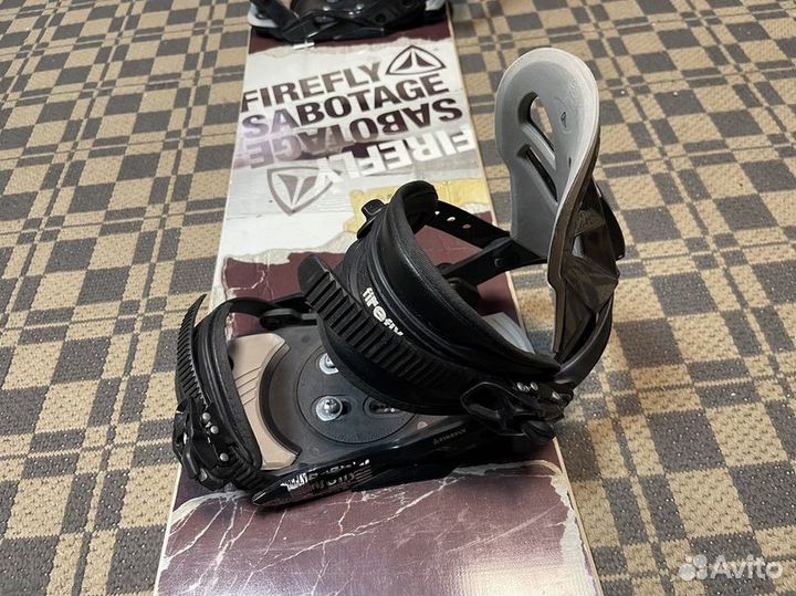 Сноуборд комплект Firefly Sabotage - 167 - M/L