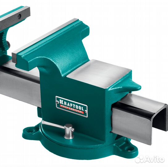 Cтальные слесарные тиски (32701-100) kraftool