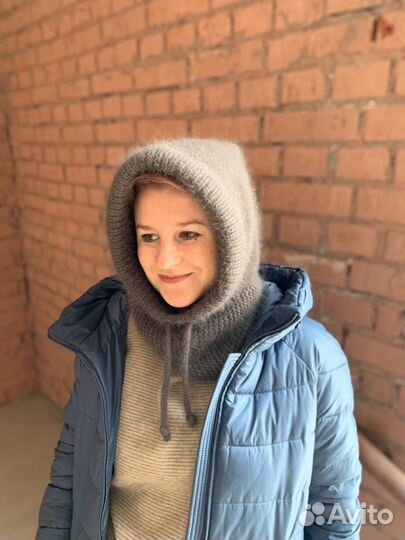 Капор (капюшон) из ангоры