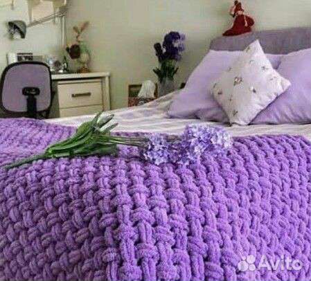 Плед на кровать