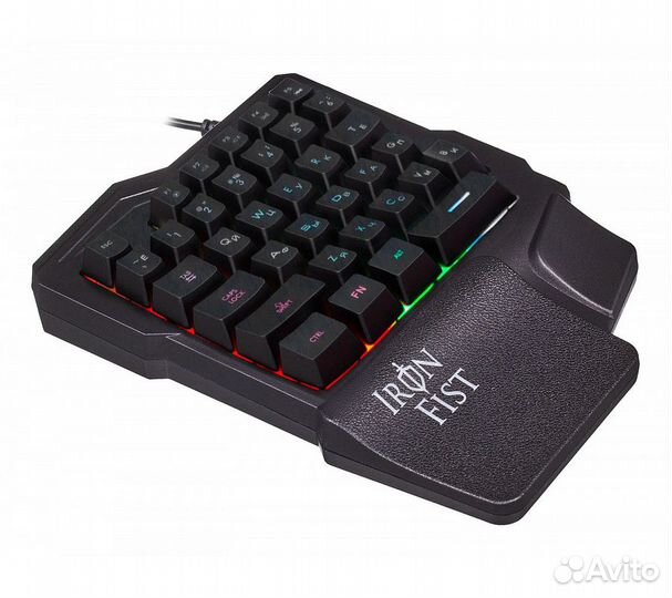 Игровой блок Оклик 701G Iron Fist, черный