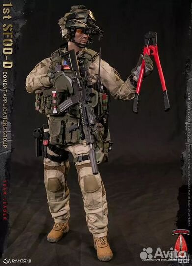 Damtoys 1st sfod-D Дельта Мадс Миккельсен hot toys
