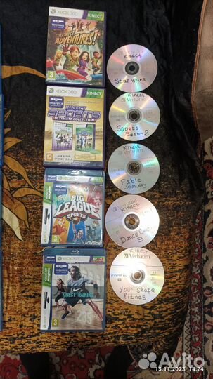 Диски на xbox 360,kinect, Xbox 360