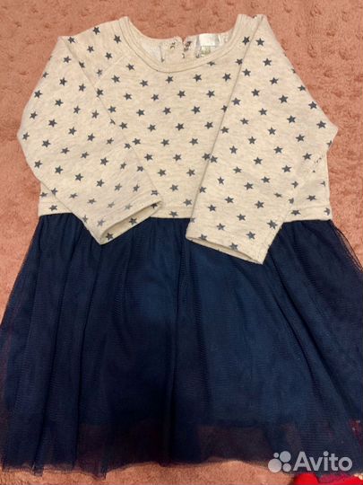 Детские вещи на девочку пакетом 80 86