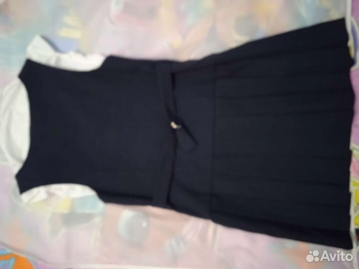 Сарафан школьный синий 1-2 класс