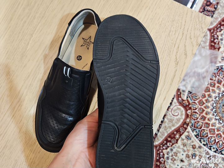 Кожаные туфли