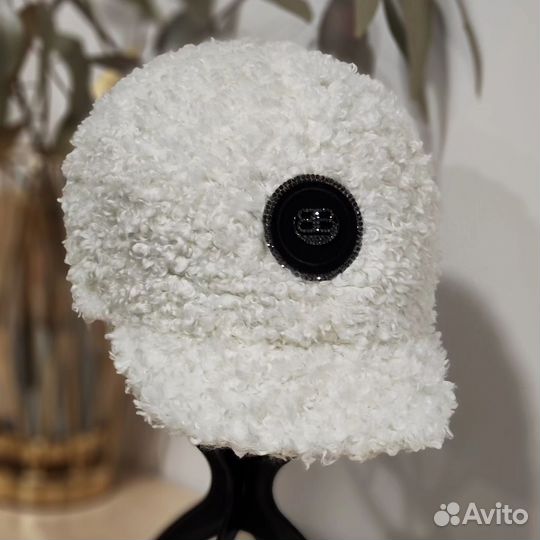 Бейсболка эко мех