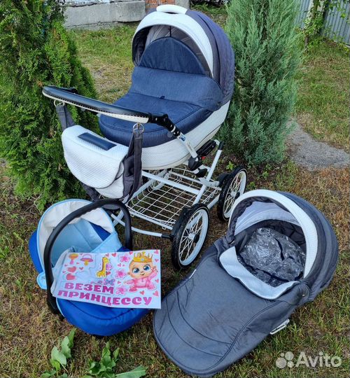 Коляска 3 в 1 Bebe mobile