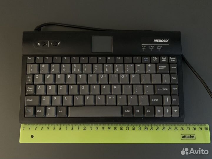 Клавиатура с тачпадом diebold ps/2