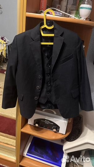 Школьный костюм жилет +пиджак