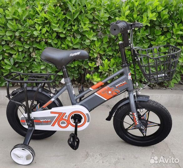 Детский четырехколесный велосипед 16