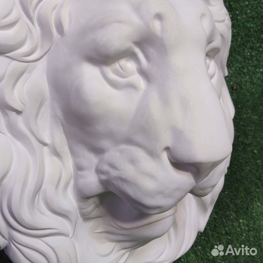 Голова льва Панно (гипс) 39*32*13 см