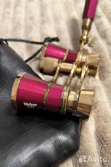 Театральный бинокль veber бгц 3x25 лорнет