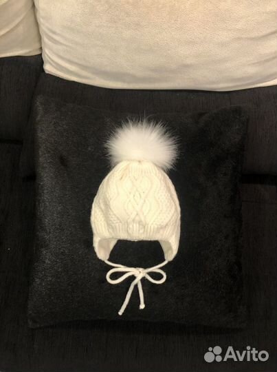 Шапка зимняя детская 40-42 чудо кроха