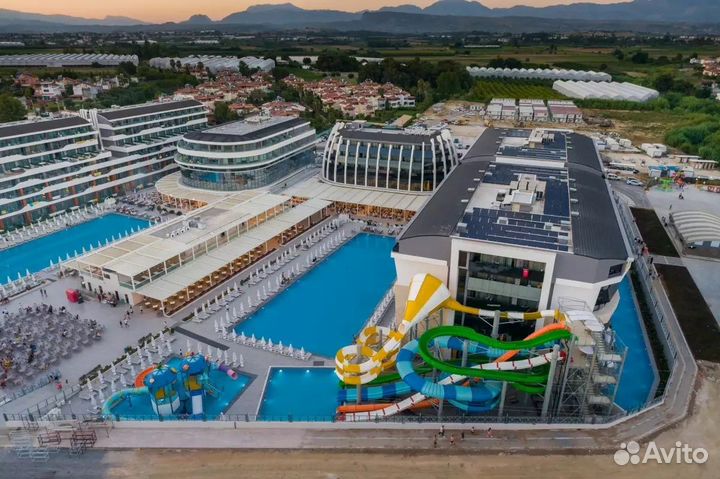 Отель с бесплатным луна-парком в Турции, Сиде