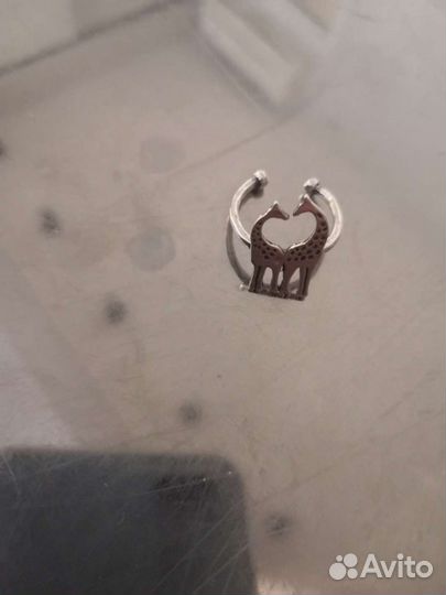 Серебряное кольцо 925 оригинальное детское стильно
